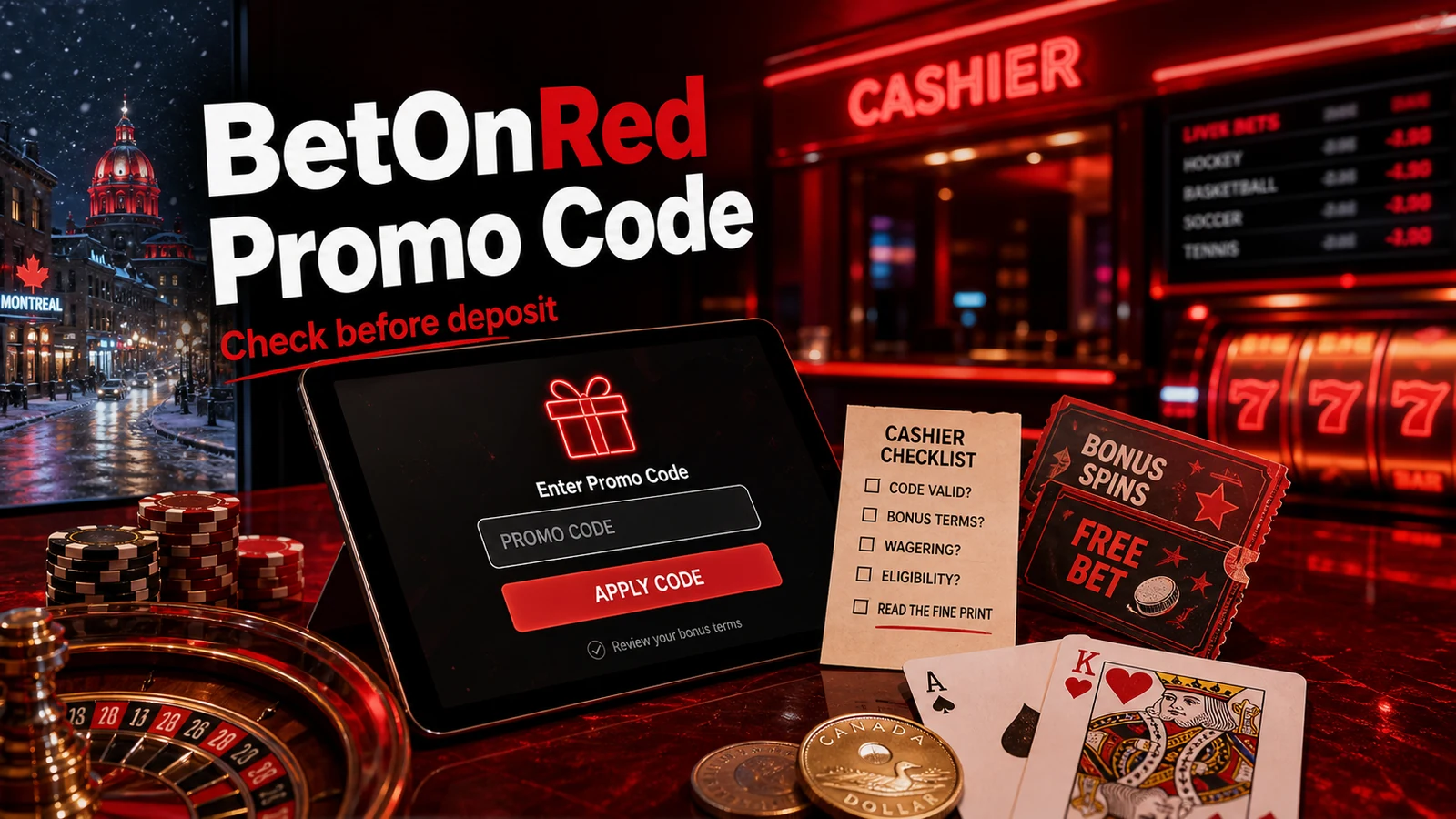 BetOnRed Promo Code Canada: How I Would Test A Code Before Depositing content banner